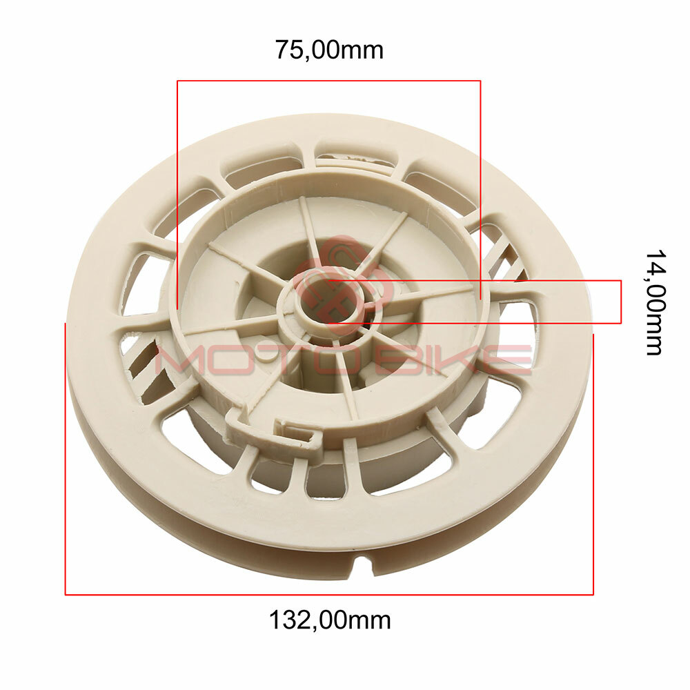 Starter pulley honda gx 160 (metal pawl)