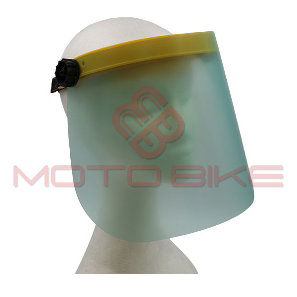 Adjustable plastic visor