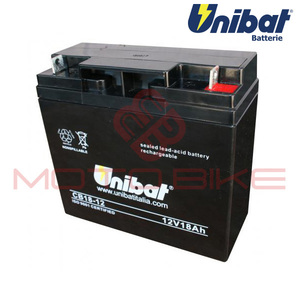 Akumulator baterija UNIBAT 12V 18Ah SLA ( 181x77x167 )